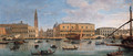 The Bacino di San Marco, Venice, looking towards the Doge