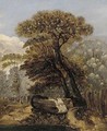 A wooded landscape - James Sillett