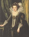 Portrait of Elizabeth, Queen of Bohemia (1596-1662) - (after) Michiel Jansz. Van Miereveld