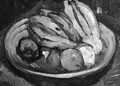 Bananas and apples in a bowl - Suze Robertson