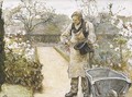 The old gardener - Sir Hubert von Herkomer