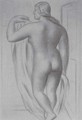 Standing female nude - Mark Gertler