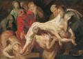 The Entombment - a sketch - (after) Sir Peter Paul Rubens