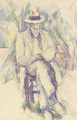 Portrait de Vallier - Paul Cezanne
