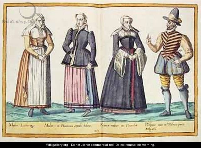 Sixteenth century costumes from 'Omnium Poene Gentium Imagines' 14 ...