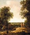 A Landscape With Waggoners - (after) Pieter Molijn