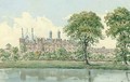 Luxmore's garden with the cloisters behind, Eton College - Thomas Percy