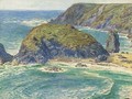 Asparagus Island, Kynance, Cornwall - William Holman Hunt