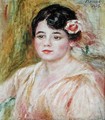 Portrait of a young girl - Pierre Auguste Renoir - WikiGallery.org, the ...