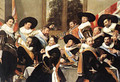 Banquet Of The Officers Of The St George Civic Guard - Frans Hals