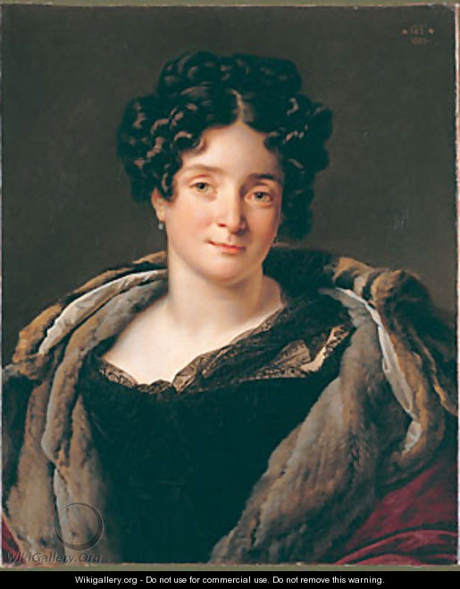 Madame Jacques Louis Reizet - Anne-Louis Girodet de Roucy-Triosson