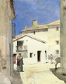 A Street in Denia Spain - Frederick Childe Hassam