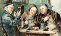 In the tavern - (after) Eduard Von Grutzner