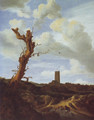 View of egmond aan zee with a blasted elm - Jacob Van Ruisdael
