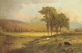 A Sunlit Meadow - Aaron Draper Shattuck