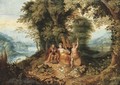 An Allegory of the Four Seasons - Abraham Govaerts
