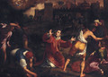 The Stoning of Saint Stephen - (after) Gregorio Pagani