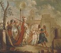 The Entrance of Alexander the Great into Babylon - (after) Francesco Fontebasso