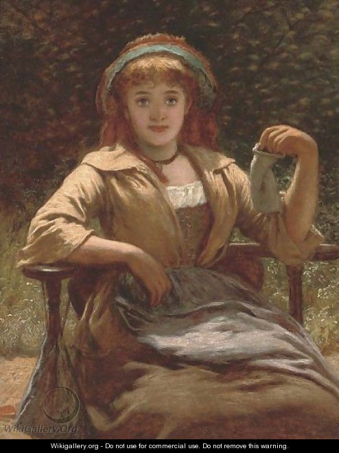 The empty purse - (after) Charles Sillem Lidderdale