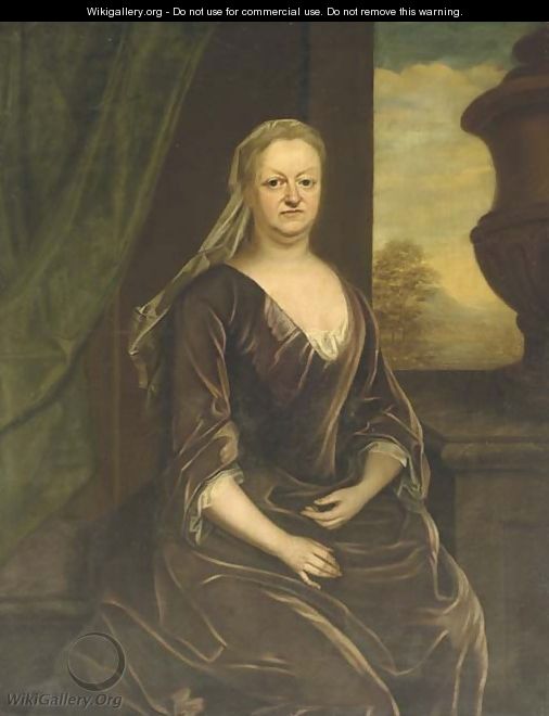 Portrait of Leonora Marescoe, Lady Frederick - (after) John Vanderbank ...