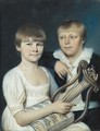 Portrait of Anthony and Eliza Strutt - (after) James Sharples