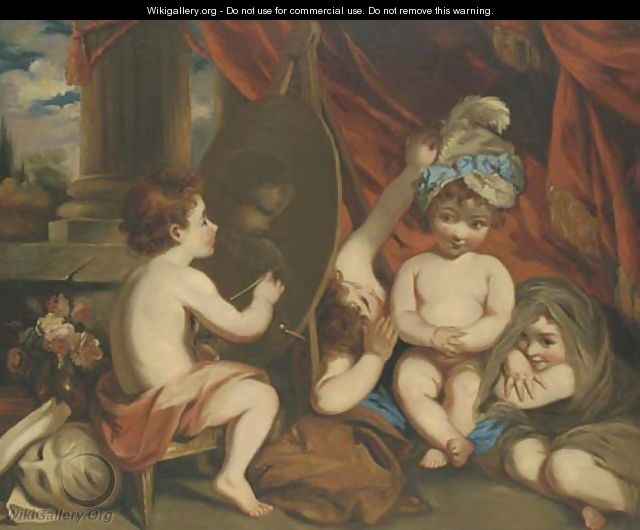 Infant Academy, after Sir Joshua Reynolds - (after) William Hilton