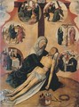 The Lamentation, with medallions depicting The Circumcision - (after) Gerard David