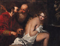 Susannah and the Elders - (after) Giovanni Battista Langetti