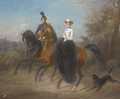 Out riding - (after) Alfred Dedreux