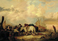 The fish-market - (after) William Joseph Shayer