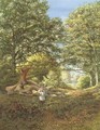 A woodland glade - Edmund George Warren