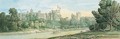 Windsor Castle From Fellow's Eyot - Francis Towne