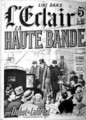 Poster advertising the novel 'La Haute Bande' dealing with the Panama Affair - G. Bataille