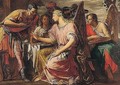 Abraham And The Three Angels - Giovanni Antonio Fumiani