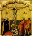 Banner with the Crucifixion and Six Saints, detail - Paolo Veneziano