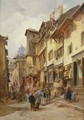 Street Scene, Northern France - Jules Achille-Noel