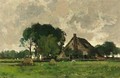 A Farm In A Polder Landscape - Theophile De Bock