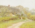 Spring Time At Lower Denhay, Bridport - Helen Mary Elizabeth Allingham, R.W.S.