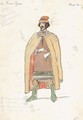 Design For A Peasant From Prince Igor - Konstantin Alexeievitch Korovin