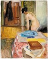 Woman In An Interior - Edvard Munch