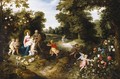 The Rest On The Flight Into Egypt - Jan, the Younger Brueghel