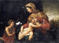 The Madonna And Child With The Infant Saint John The Baptist - (after) Giuseppe (d