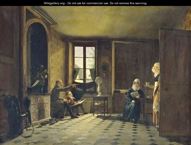 The Drawing Lesson - Felicite-Florence Morlay (Nee Transon ...