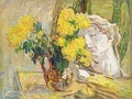 Still Life With Yellow Flowers - Nikolai Aleksandrovich Tarkhov