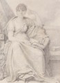 Portrait Of Mrs Woodforde And Her Son - Richard Cosway