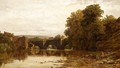 Ludford Bridge, Ludlow - Samuel Henry Baker - WikiGallery.org, the ...