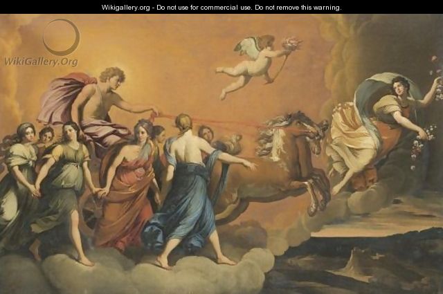 Aurora - (after) Guido Reni - WikiGallery.org, the largest gallery in ...