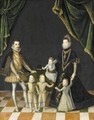 Group Portrait Of The Family Of Carlo Emanuele, Duke Of Savoy (1562 - 1630) - (after) Alonso Sanchez Coello