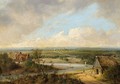 A Panoramic Landscape - Coenraad Alexander Weerts