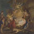 The Adoration Of The Shepherds - Francesco Zugno